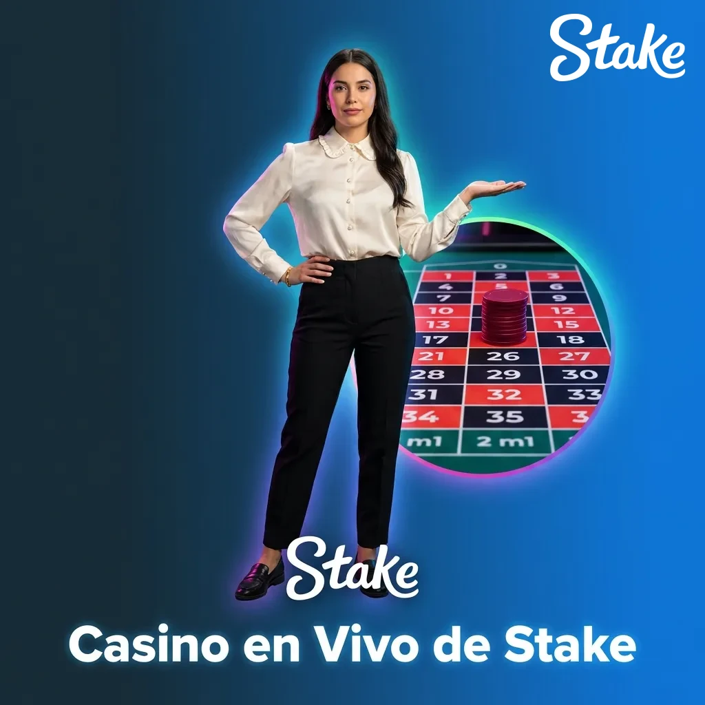Crupieres reales transmiten en vivo juegos de blackjack, ruleta, baccarat y poker en casino Stake las 24 horas