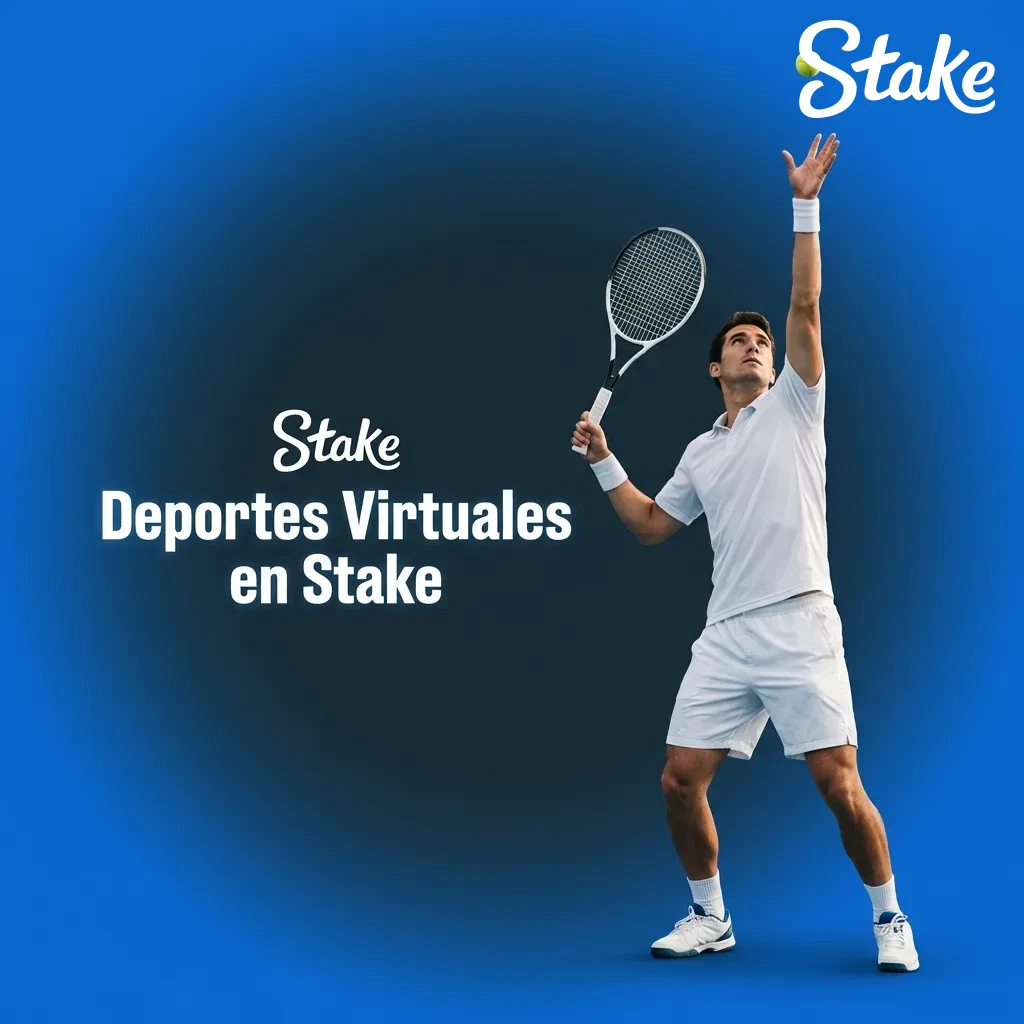 Virtual sports betting interface on Stake showing simulated soccer, horse racing, basketball, tennis and greyhound events