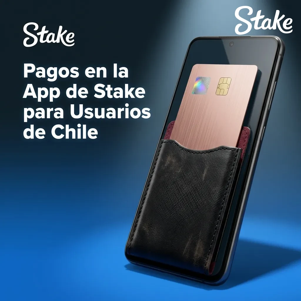 Chilean users viewing payment options in Stake app including cards, e-wallets, and instant deposit methods