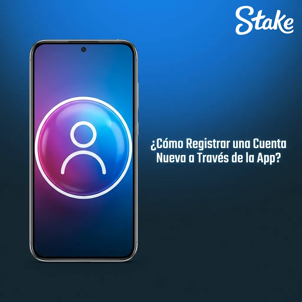 Pantalla de smartphone mostrando el proceso de registro de una cuenta nueva en una aplicación móvil paso a paso